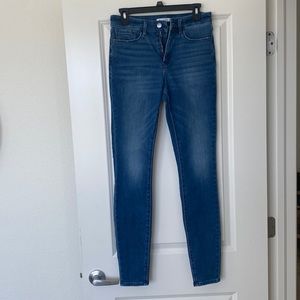 Athleta Sculptek Ultra Skinny Jean Pant in True Blue 6/T